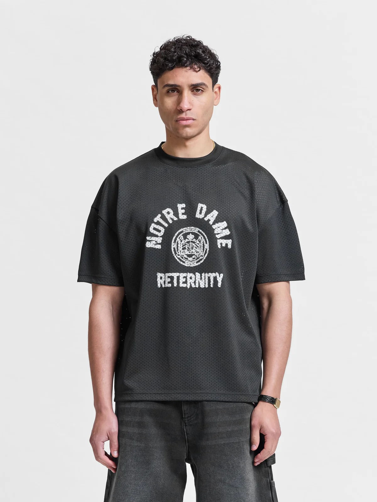 Reternity Notre Dame Mesh Tee Black