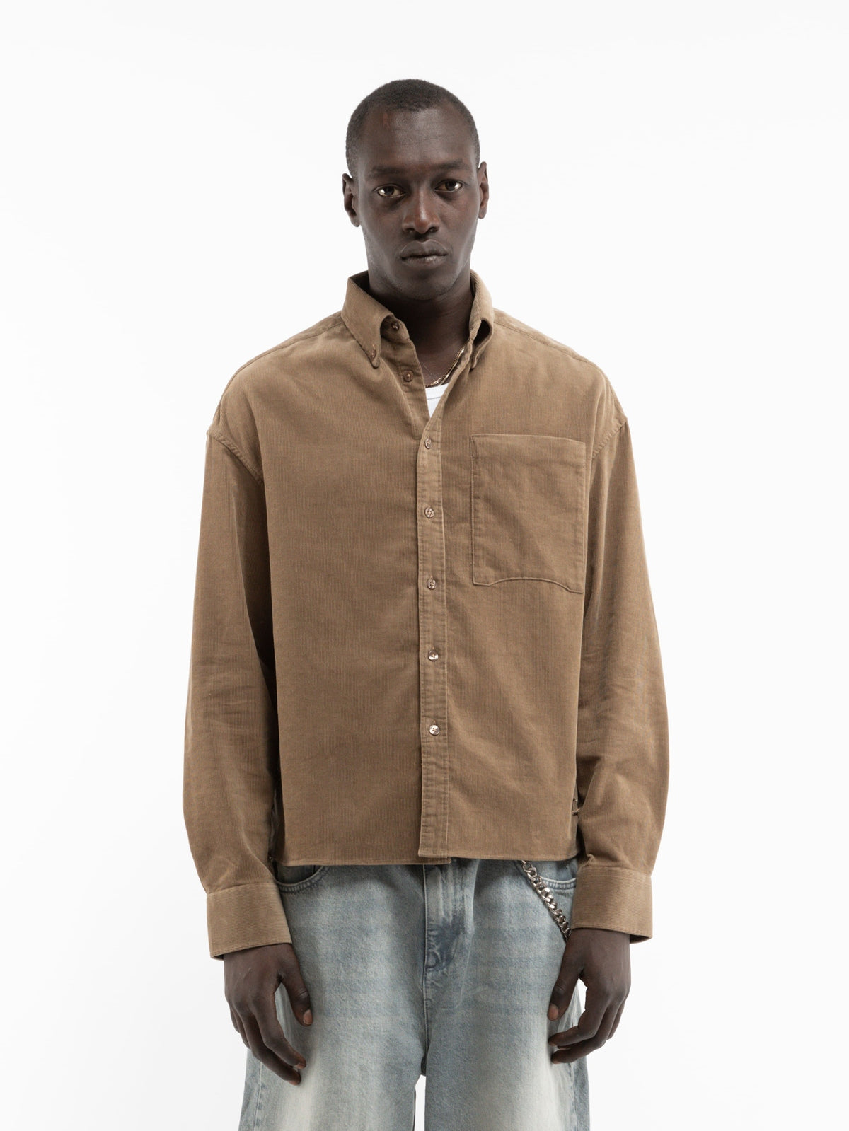 Reternity Signe Shirt Brown Cord