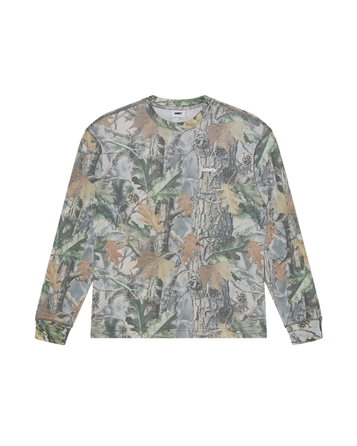Obey Obey League Thermal Dusty Vintage Wood Camo