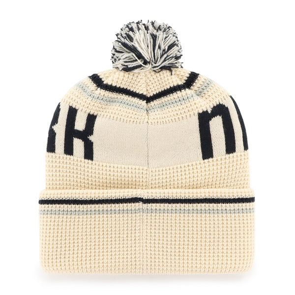 Forty Seven Cuff Knit Quattrle New York Yankees Mlb Naturale