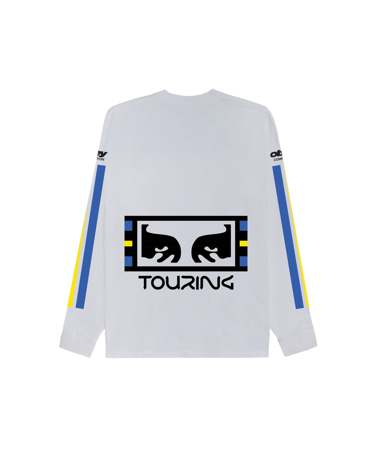 Obey Competition Classic Ls Tee White