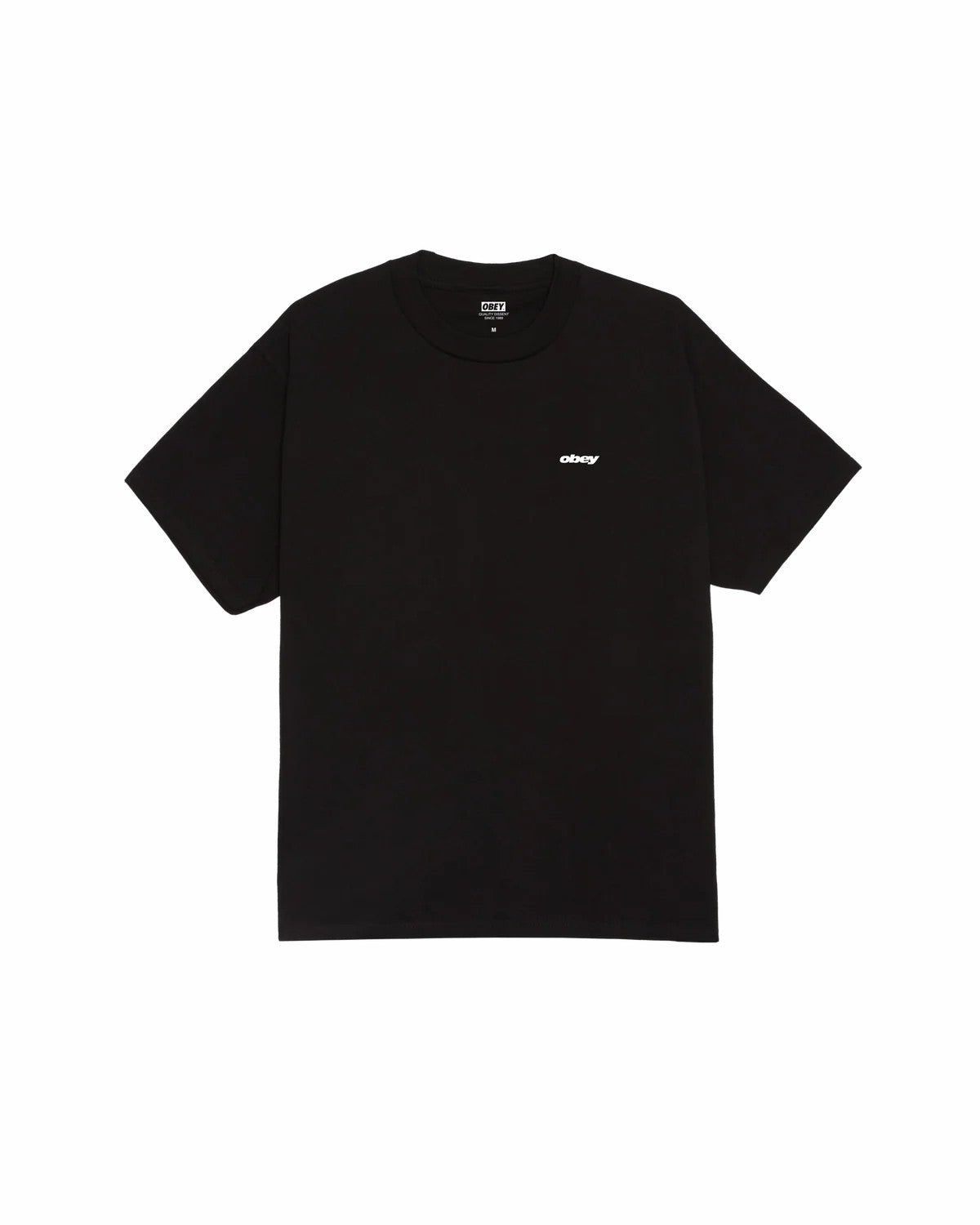 T-shirt classica Obey Dice nera