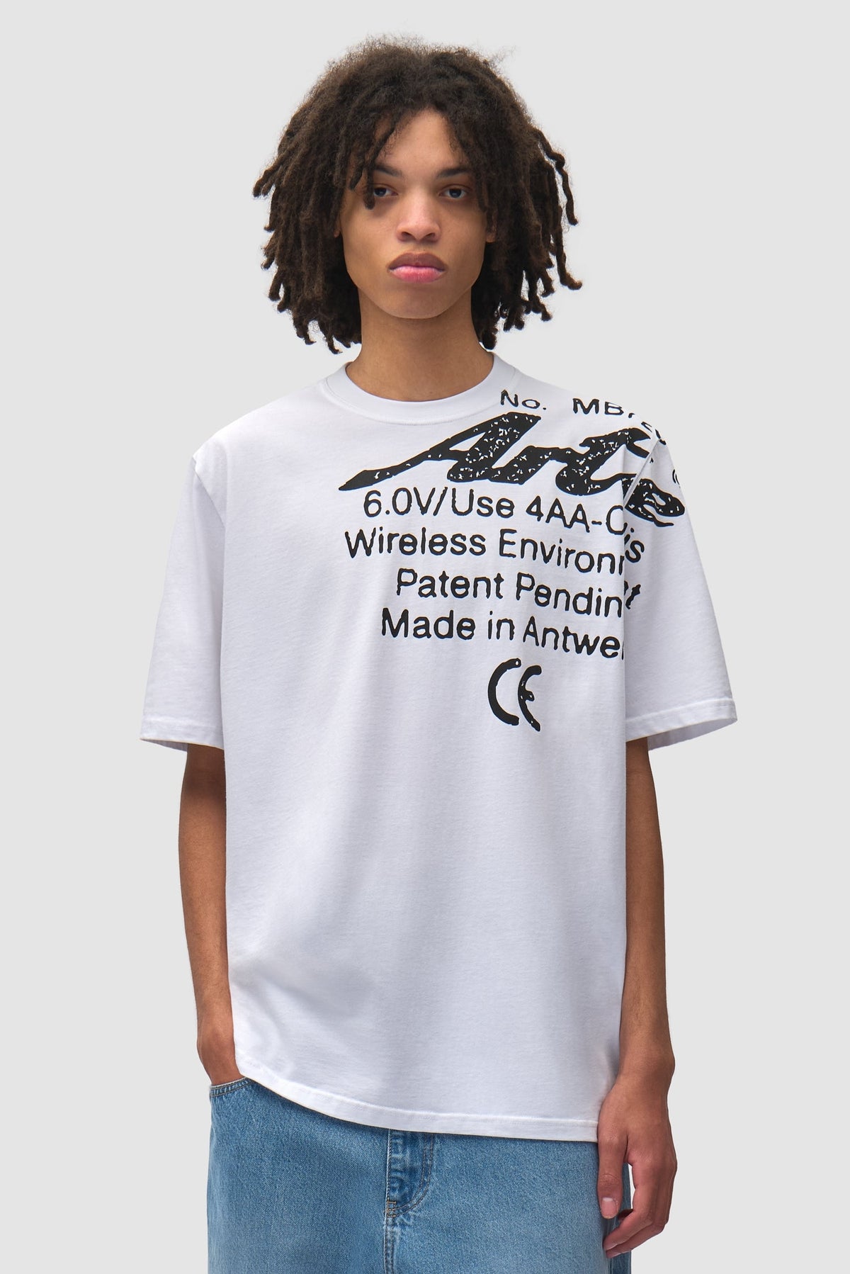 Arte Antwerp Specs Side Tee White