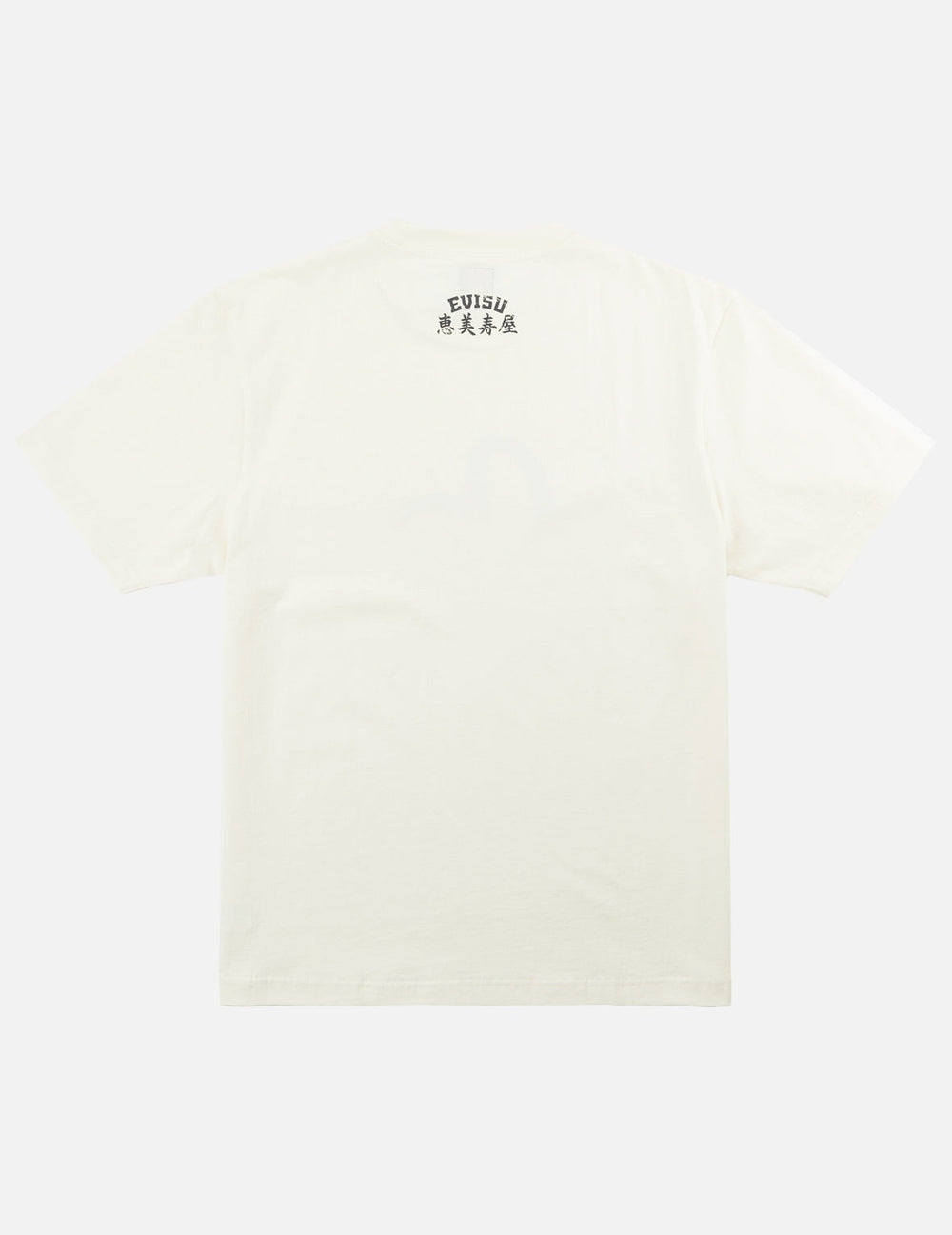 Evisu Ebisu And Seagull Print Tee Cream