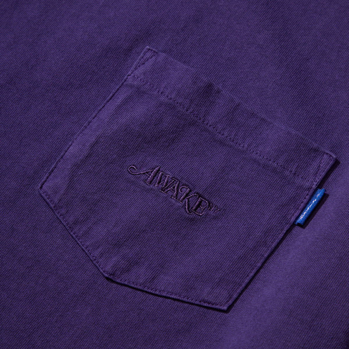 Awake Ny Pocket Tee Purple