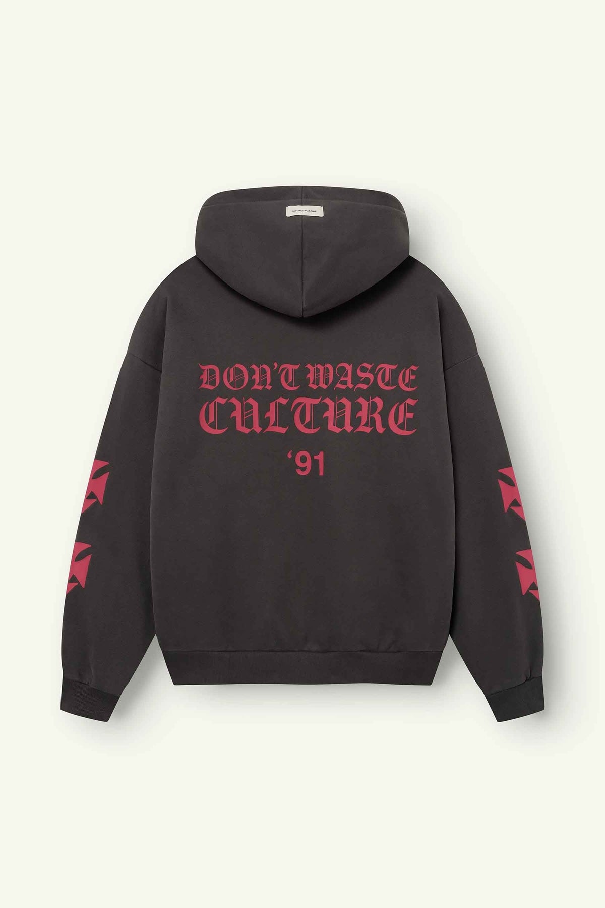Dont Waste Culture Arina Hoodie Dark Grey