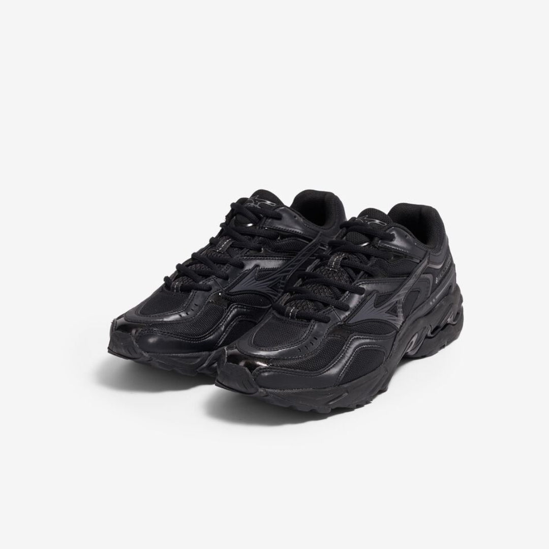 Mizuno Wave Mg4 Ls Black Iron Gate Metallic Gray