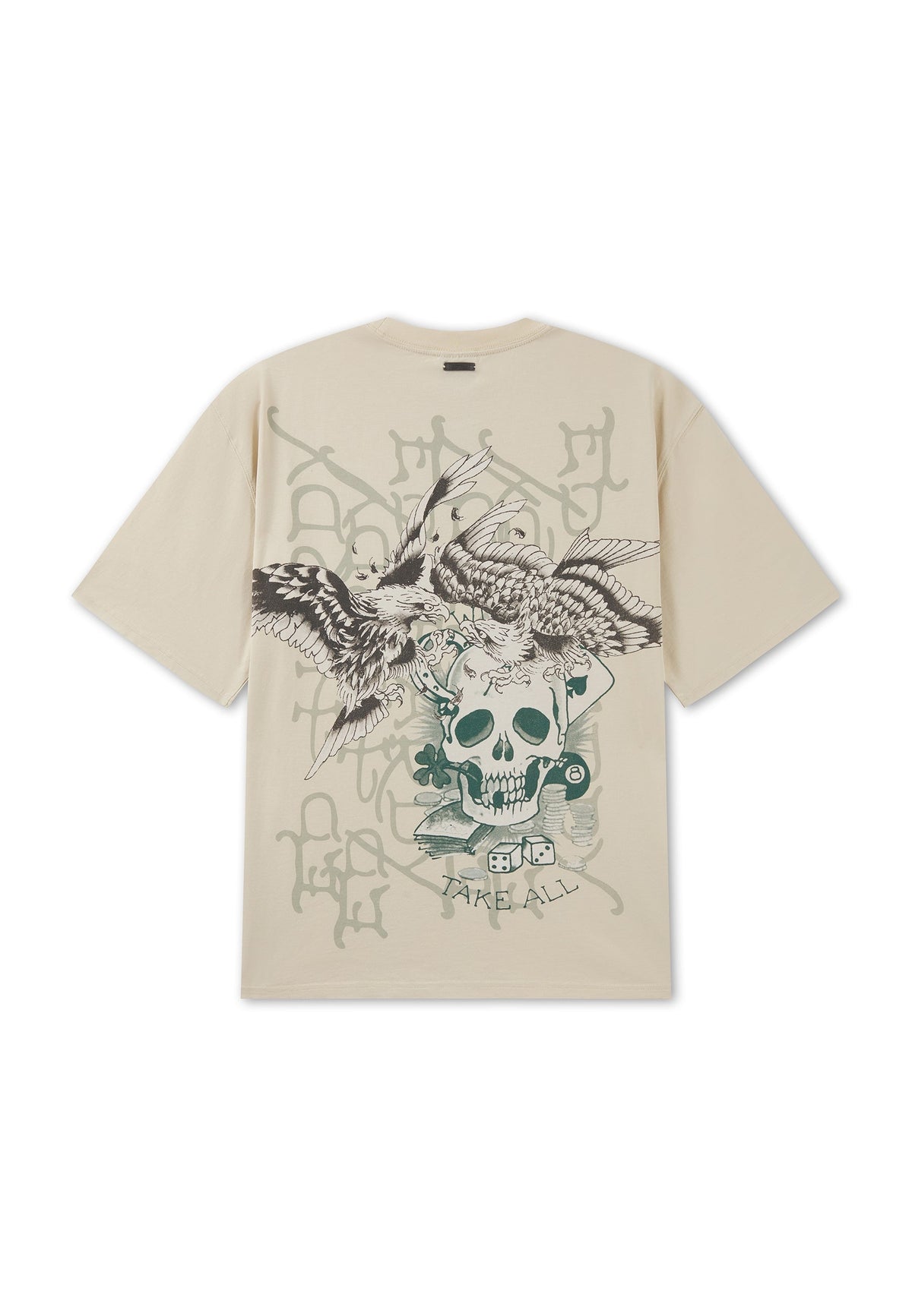 Ed Hardy Mutli Graphic Tee Grey