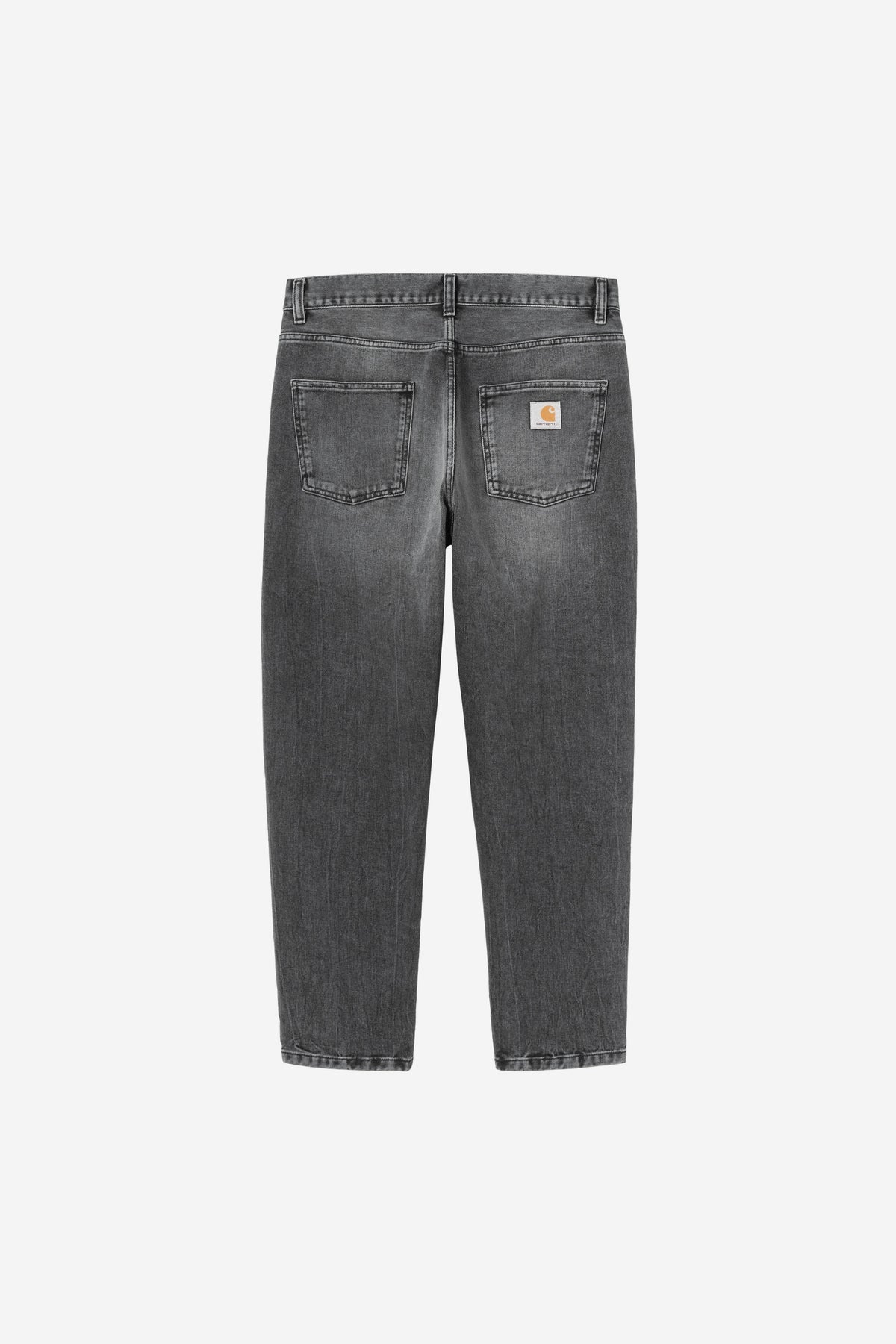 Carhartt Wip Newel Pant Black Marble Used Wash