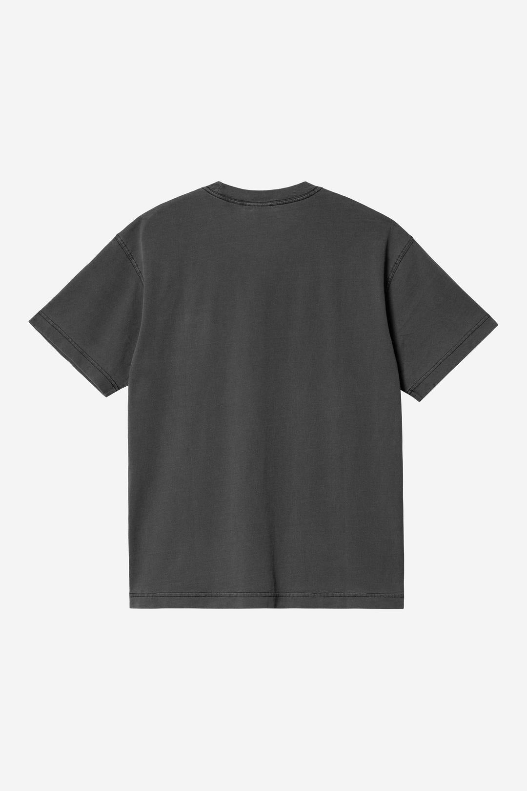 Carhartt Wip Nelson Tee Nero Tinto in Capo