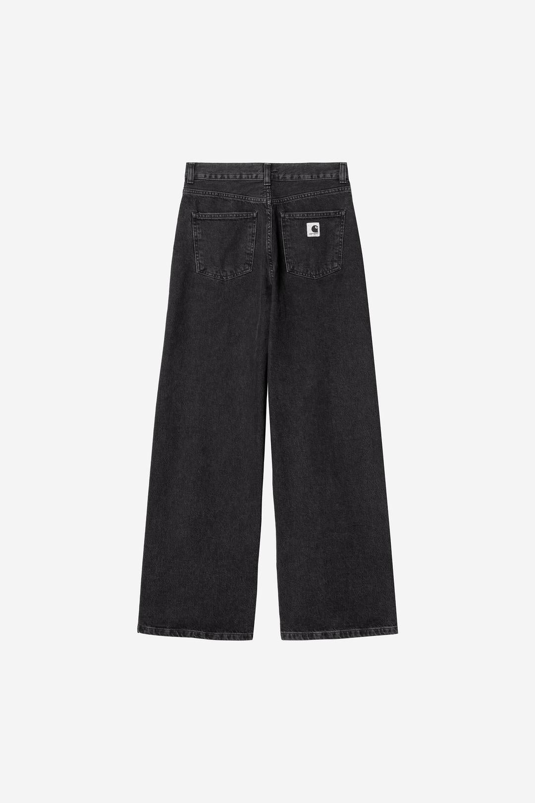 Carhartt Wip Donna W Jane Pant Black Heavy Stone Wash