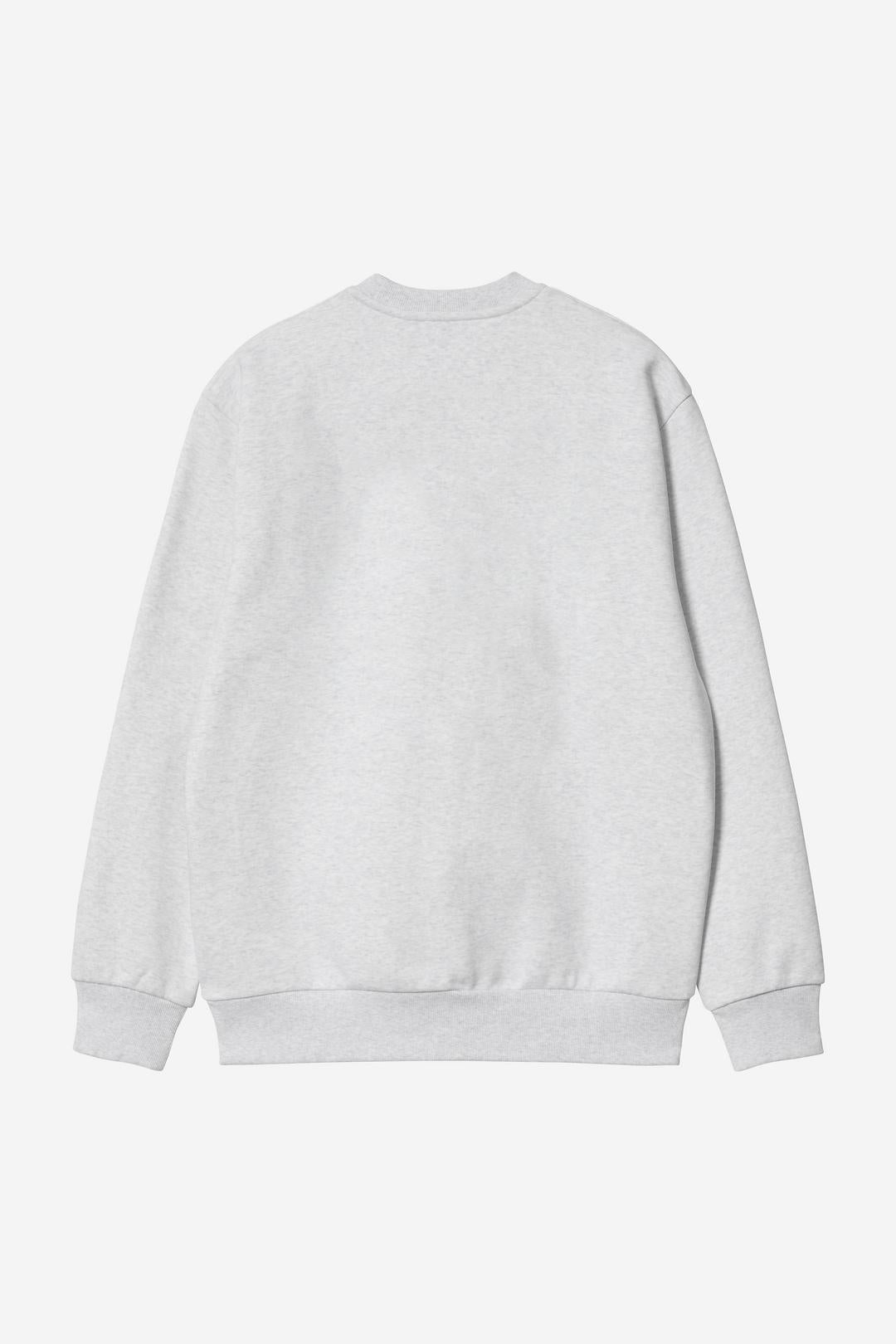 Carhartt Wip Carhartt Sweatshirt Ash Heather Graphite