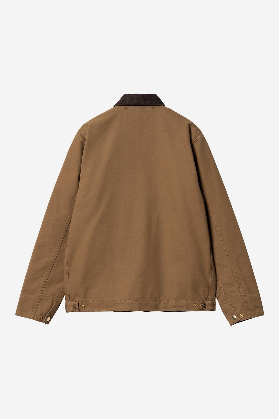 Carhartt Wip Detroit Jacket Summer Hamilton Brown Rinsed