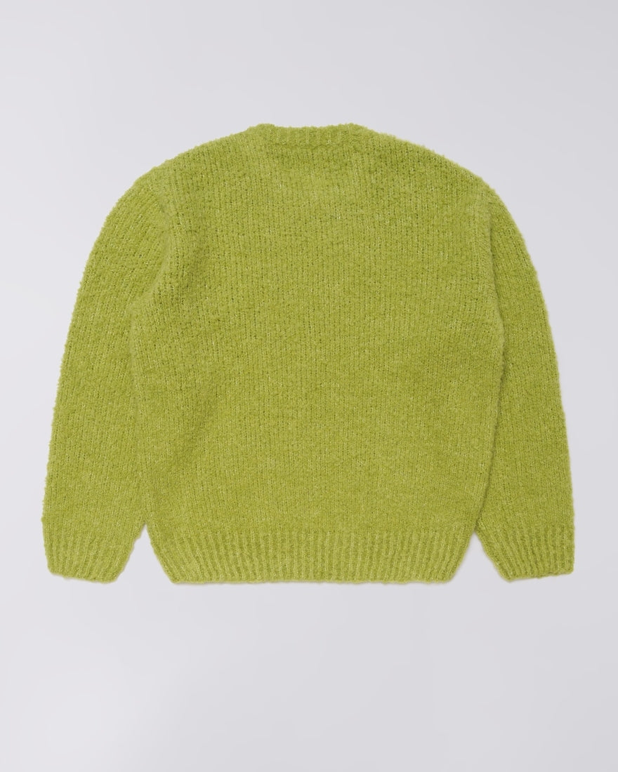 Edwin Dun Textured Sweater Sweet Pea