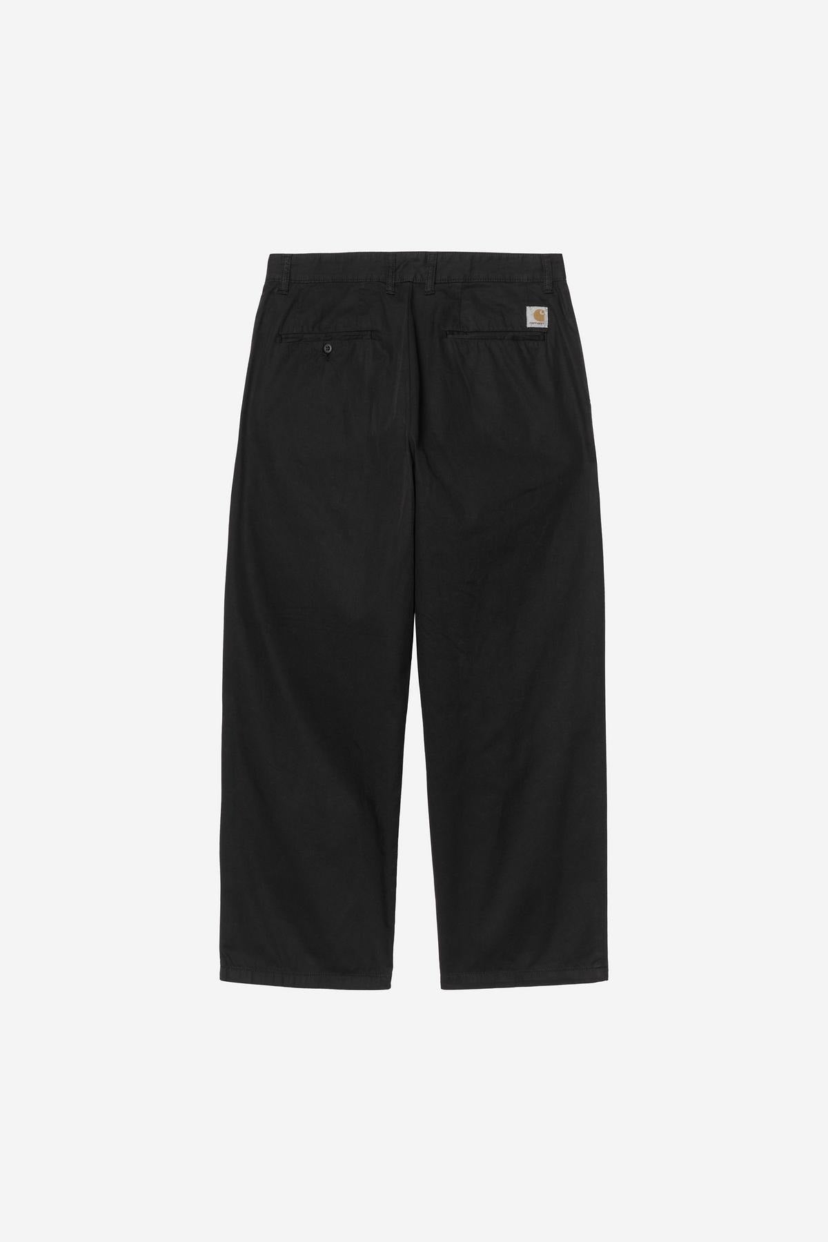 Carhartt Wip Evan Pant Black Garment Dyed