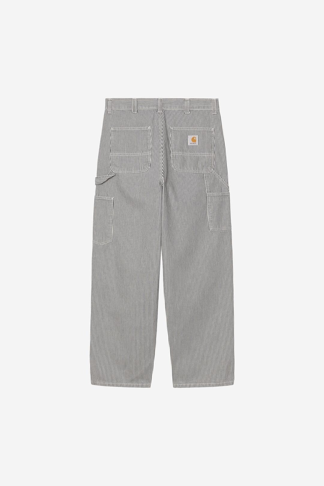 Carhartt Wip Mercer Single Knee Pant Graphite Wax Stone Washed