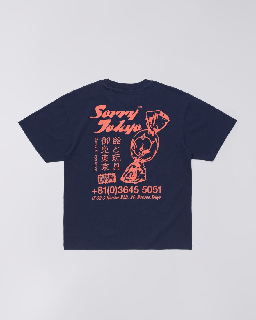 Edwin Sorry Tokyo Tee Maritime Blue