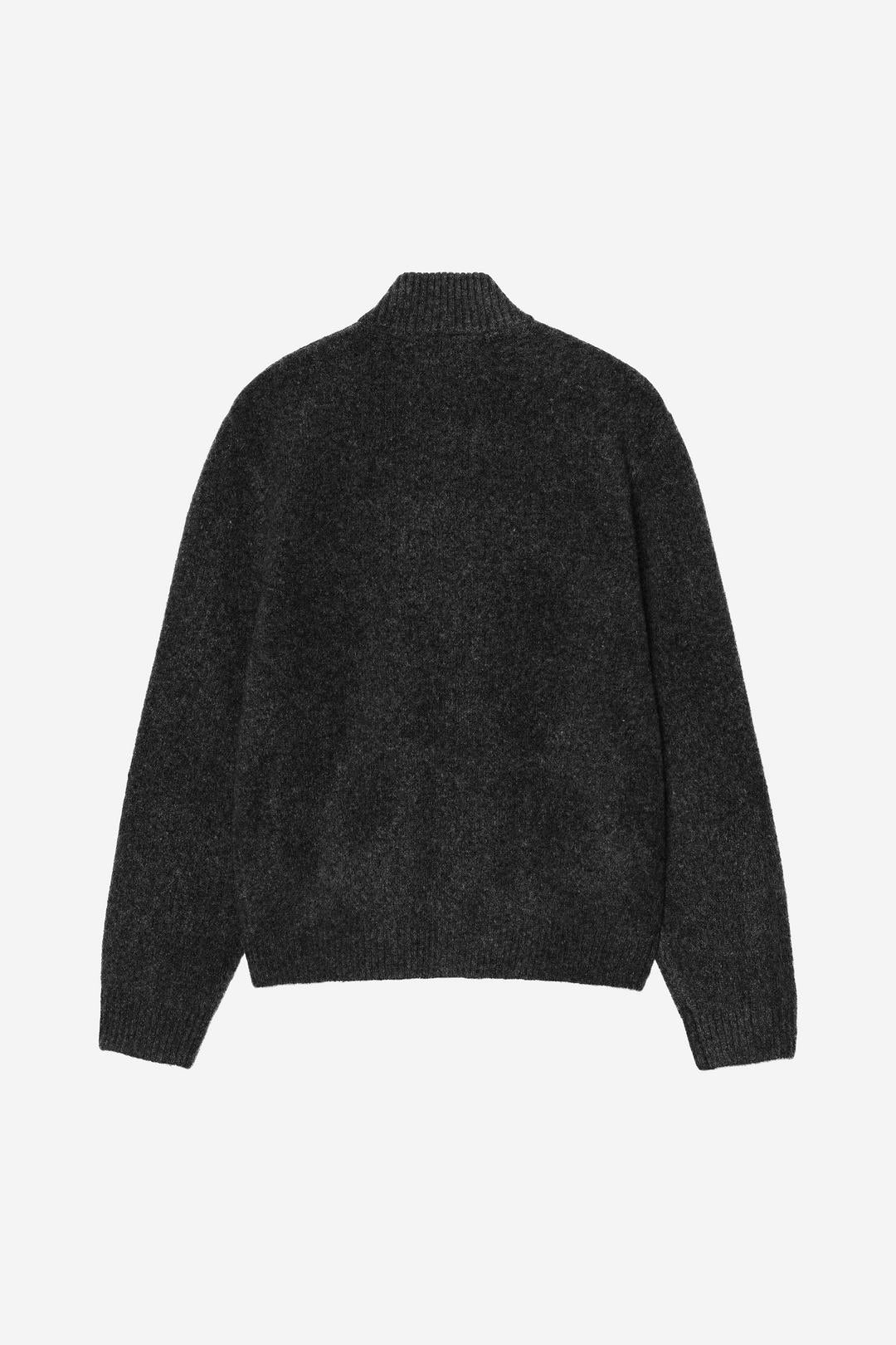 Carhartt Wip Curtis Sweater Jacket Tangled Black