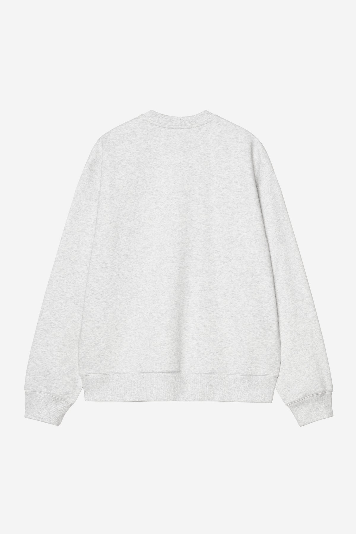 Carhartt Wip Mack Sweatshirt Ash Heather Black