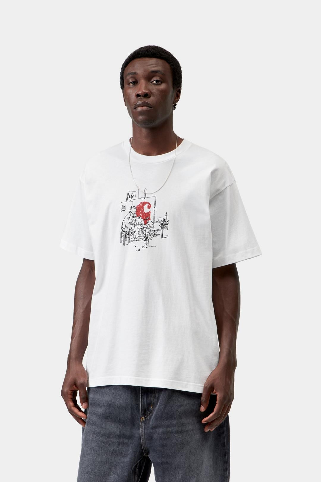 Carhartt Wip Old Painter Tee White