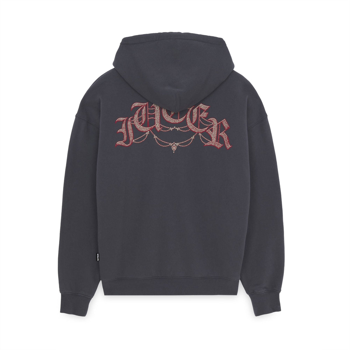 Iuter Charm Zip Hoodie Asphalt