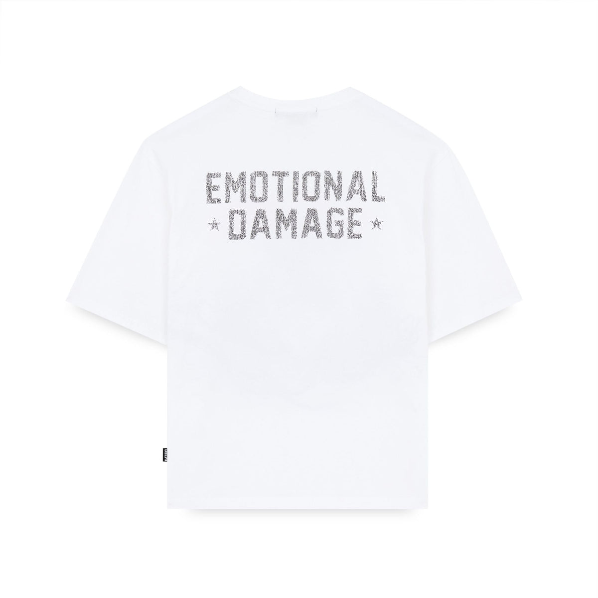 Iuter Damage Tee White