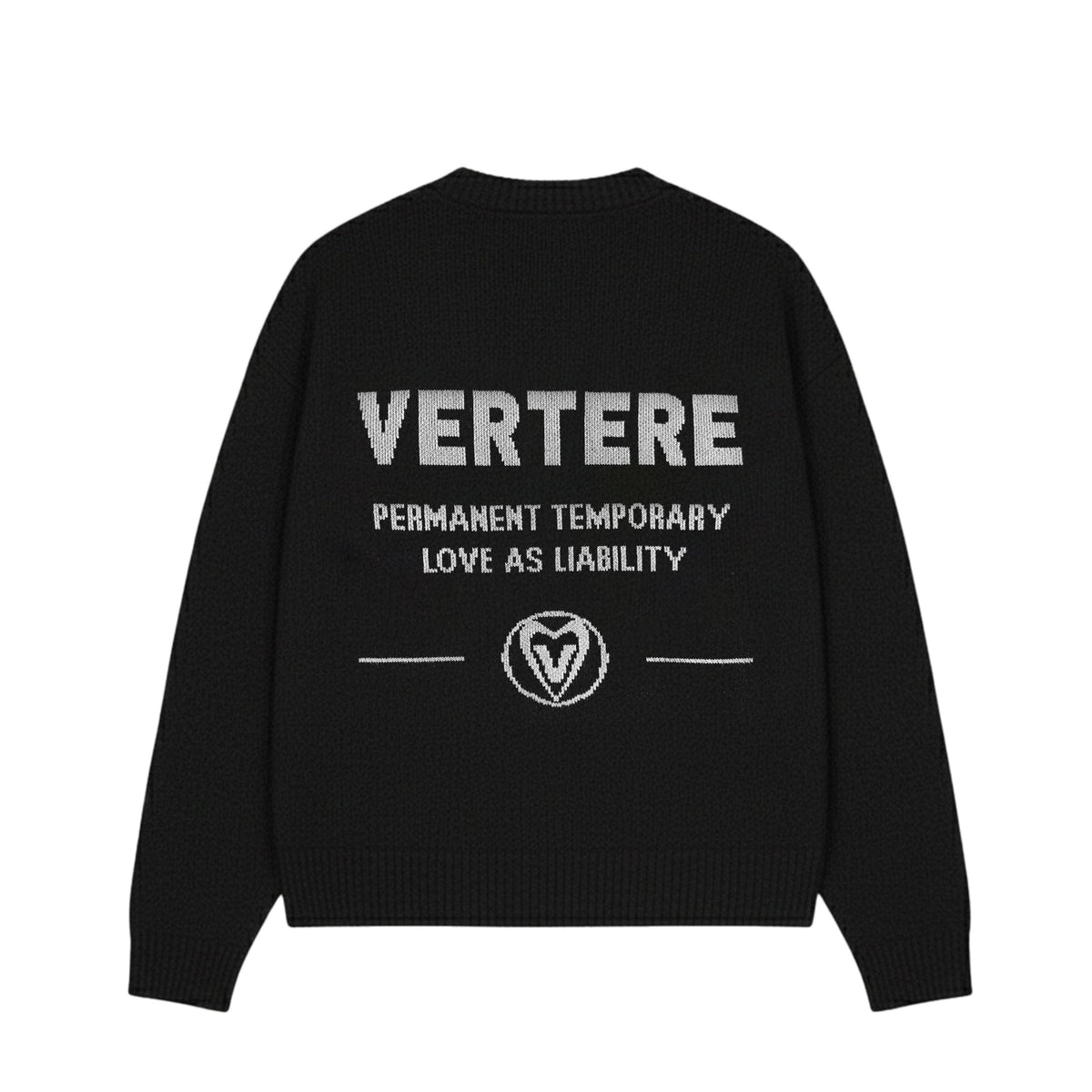Vertere Berlin Temptation Knit Sweater Black