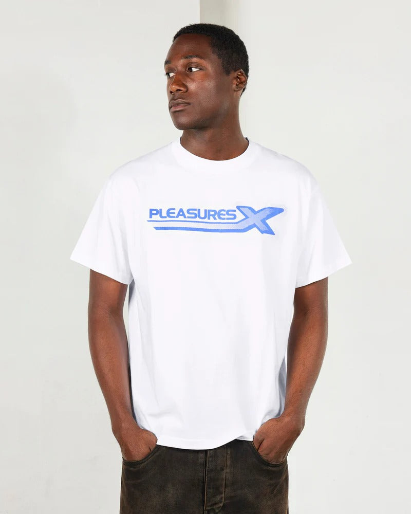 Pleasures Pleasures X Tee White