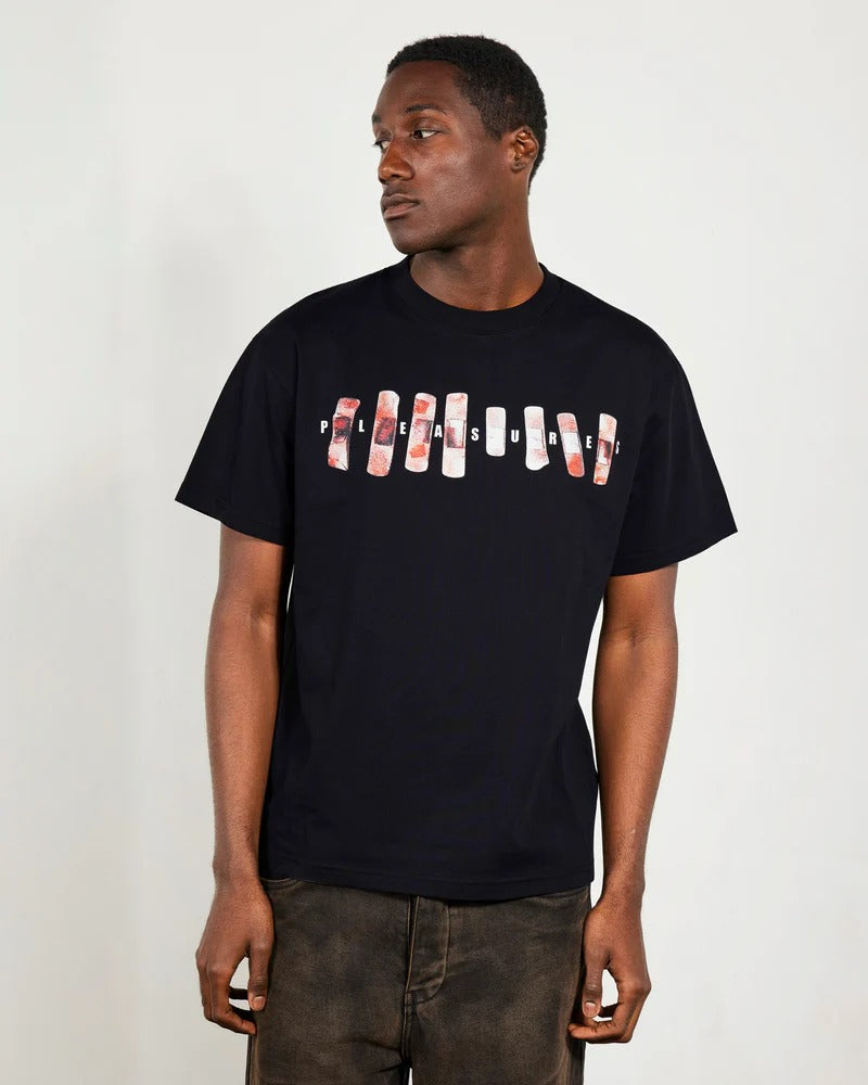 Pleasures Wounded Tee Black