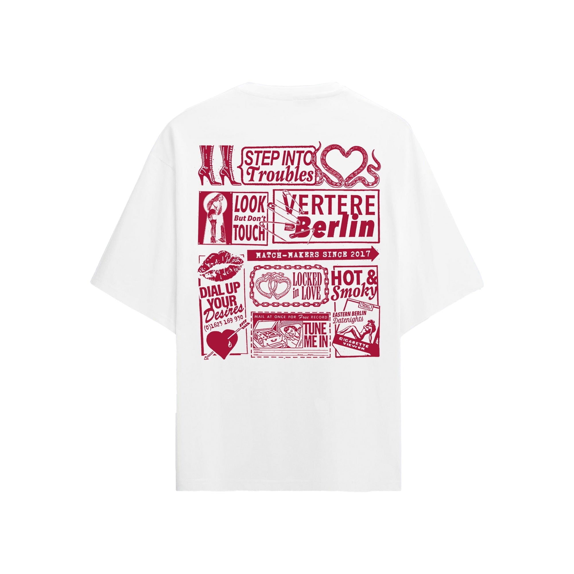 T-shirt Vertere Berlin Troubles Bianca