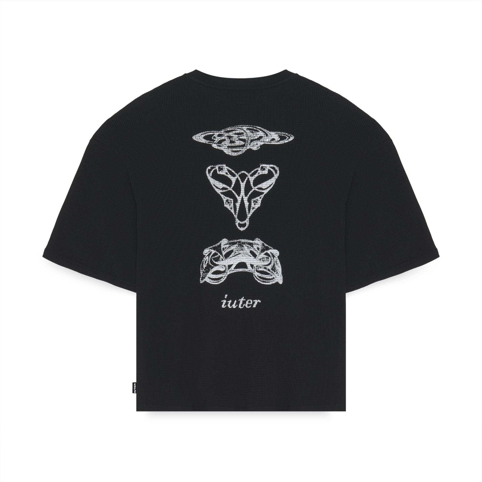 Iuter Bijoux Waffle Tee Nero