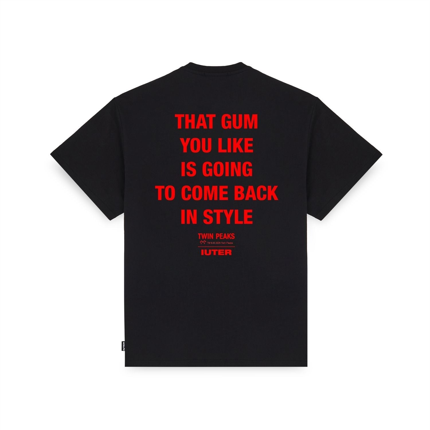 Iuter Twin Peaks Lodge Tee Nero