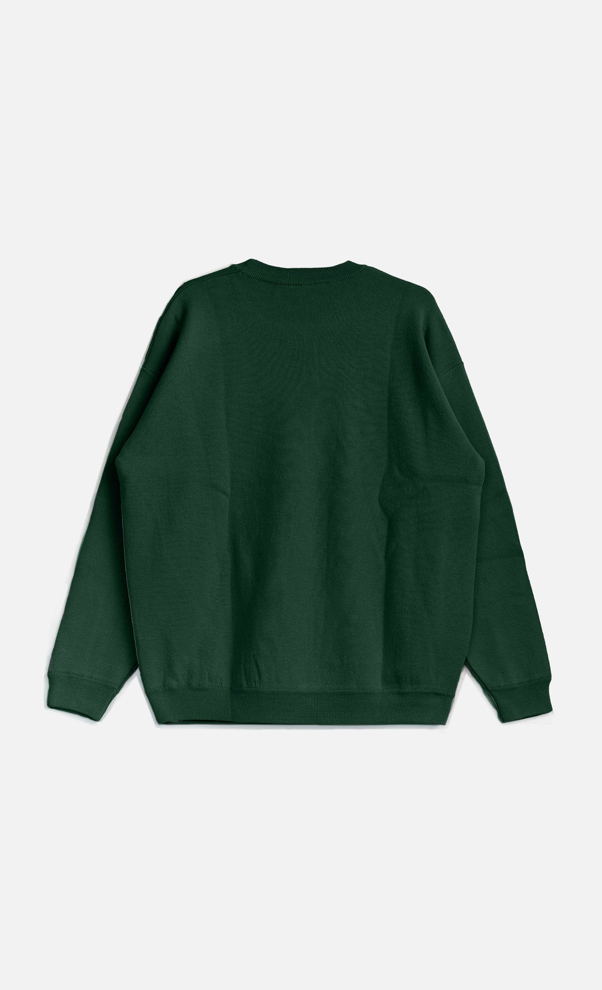 Wooden Maglione Girocollo Yard Verde