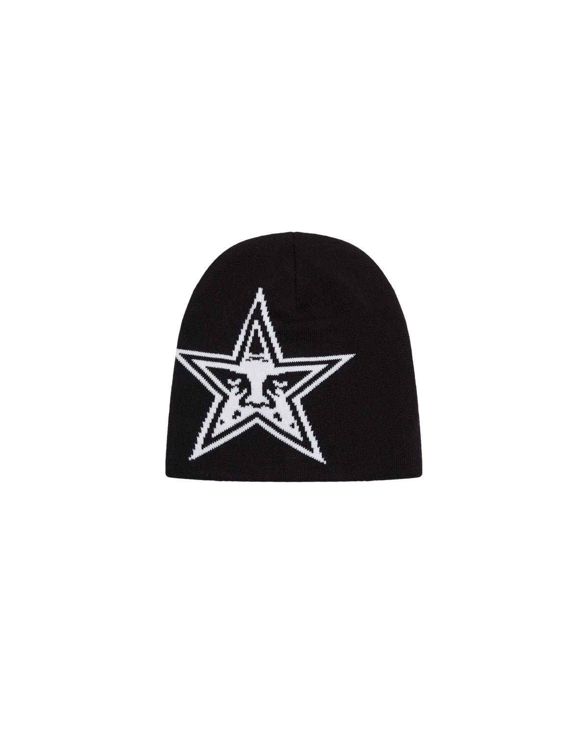 Obey Star Beanie Black