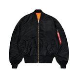 Alpha Industries Ma 1 Heritage Bomber Jacket Black