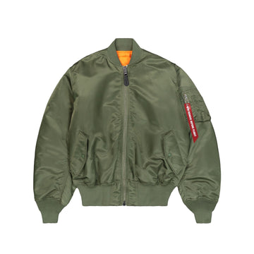 Alpha Industries Ma 1 Heritage Bomber Jacket Sage Green
