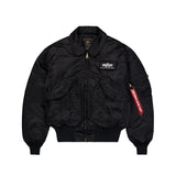 Alpha Industries Cwu 45 Heritage Bomber Jacket Black