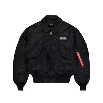Alpha Industries Cwu 45 Heritage Bomber Jacket Black