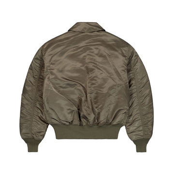 Alpha Industries Cwu 45 Heritage Bomber Jacket Mud Olive