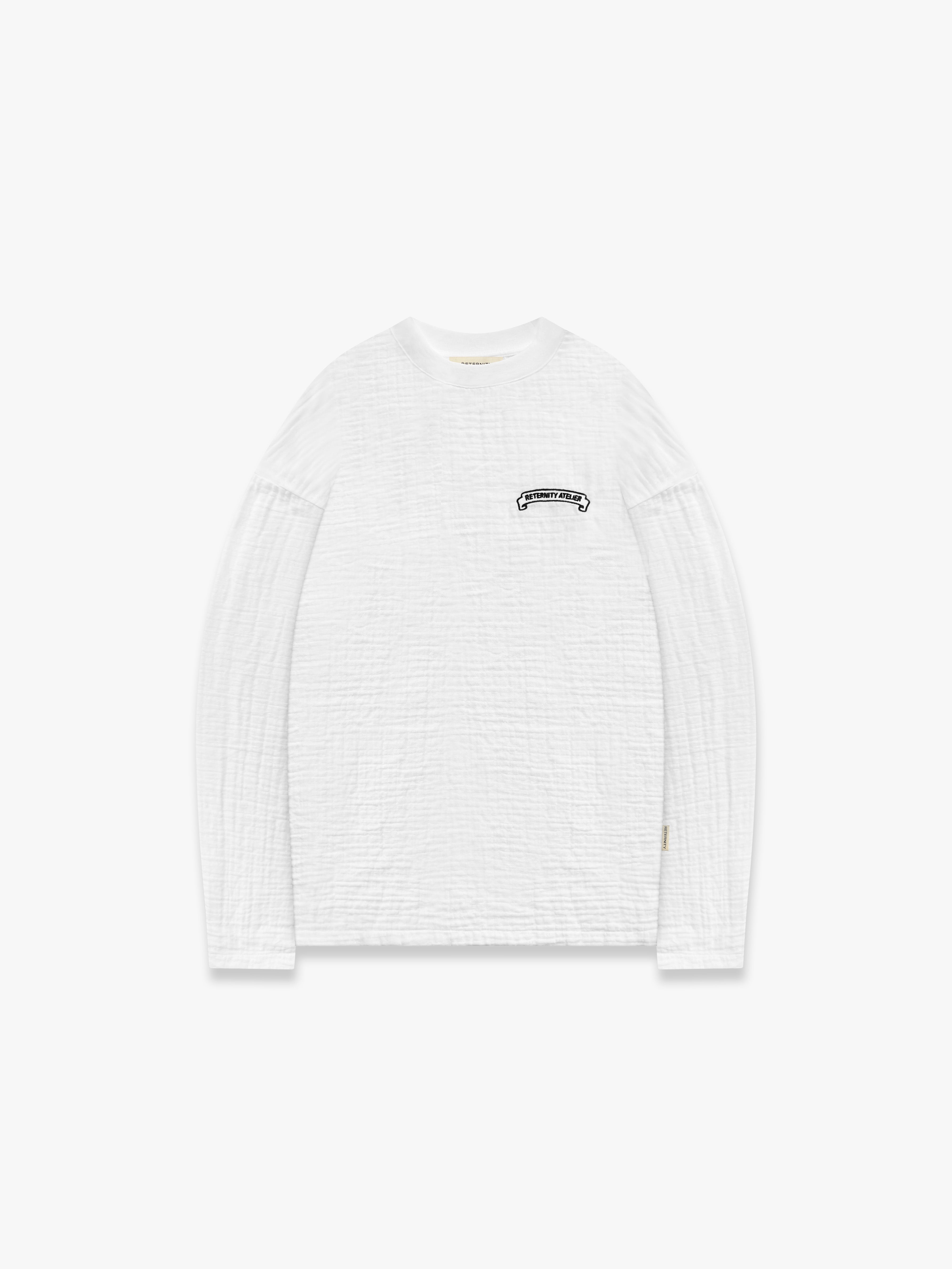 Reternity Band Of Process Longsleeve White