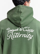 Reternity Designed To Create Hoodie Green
