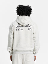 Reternity Creative Dept Zip Hoodie Melange Grey