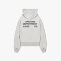 Reternity Creative Dept Zip Hoodie Melange Grey