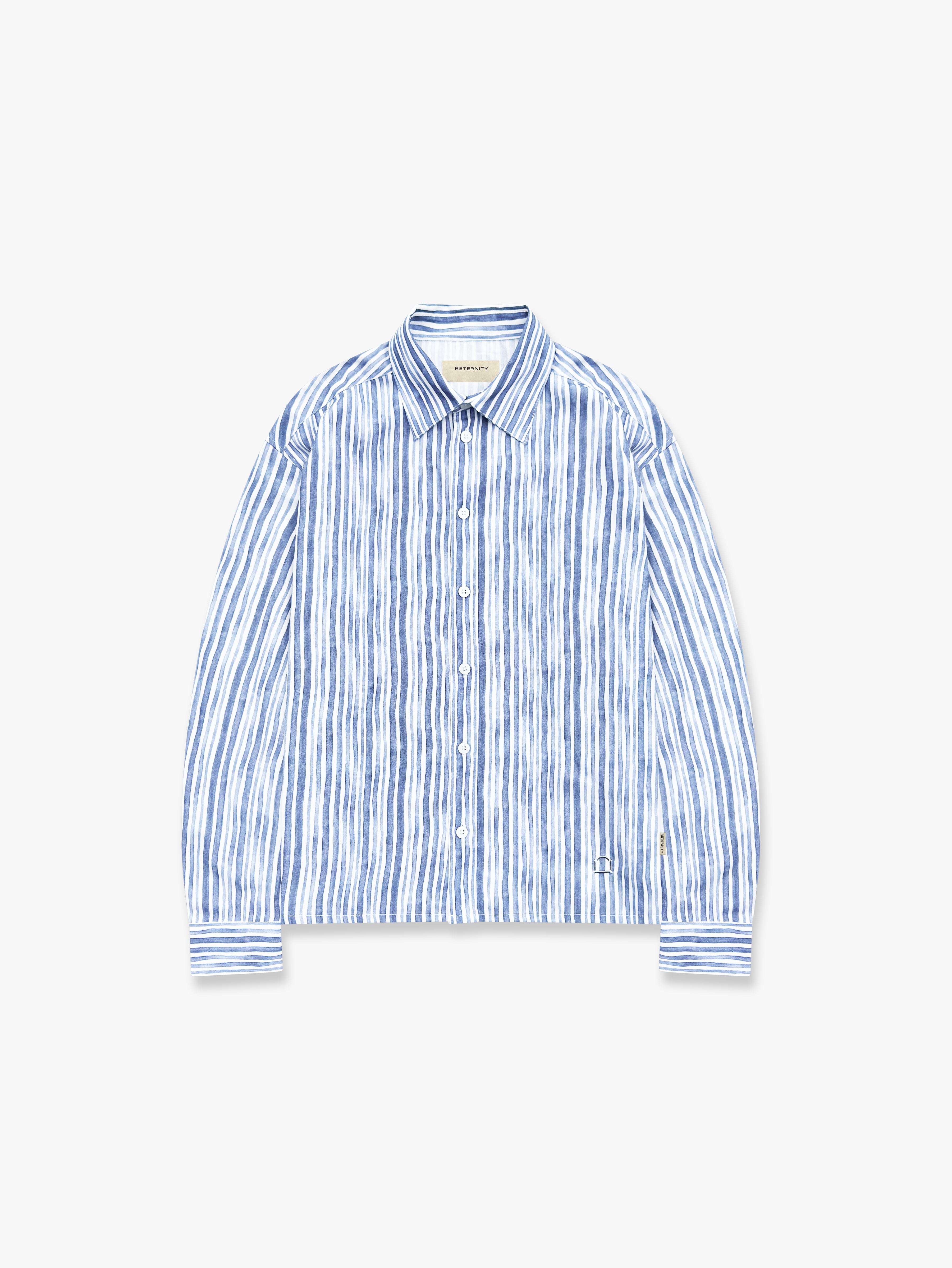Reternity Watercolor Shirt Blue