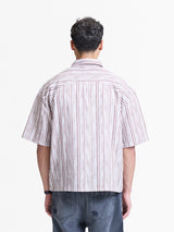 Reternity Watercolor Short Sleeve Shirt Brown