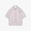 Reternity Watercolor Short Sleeve Shirt Brown