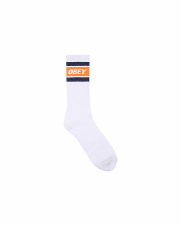 Obey Cooper Ii Calzini Bianco Arancio