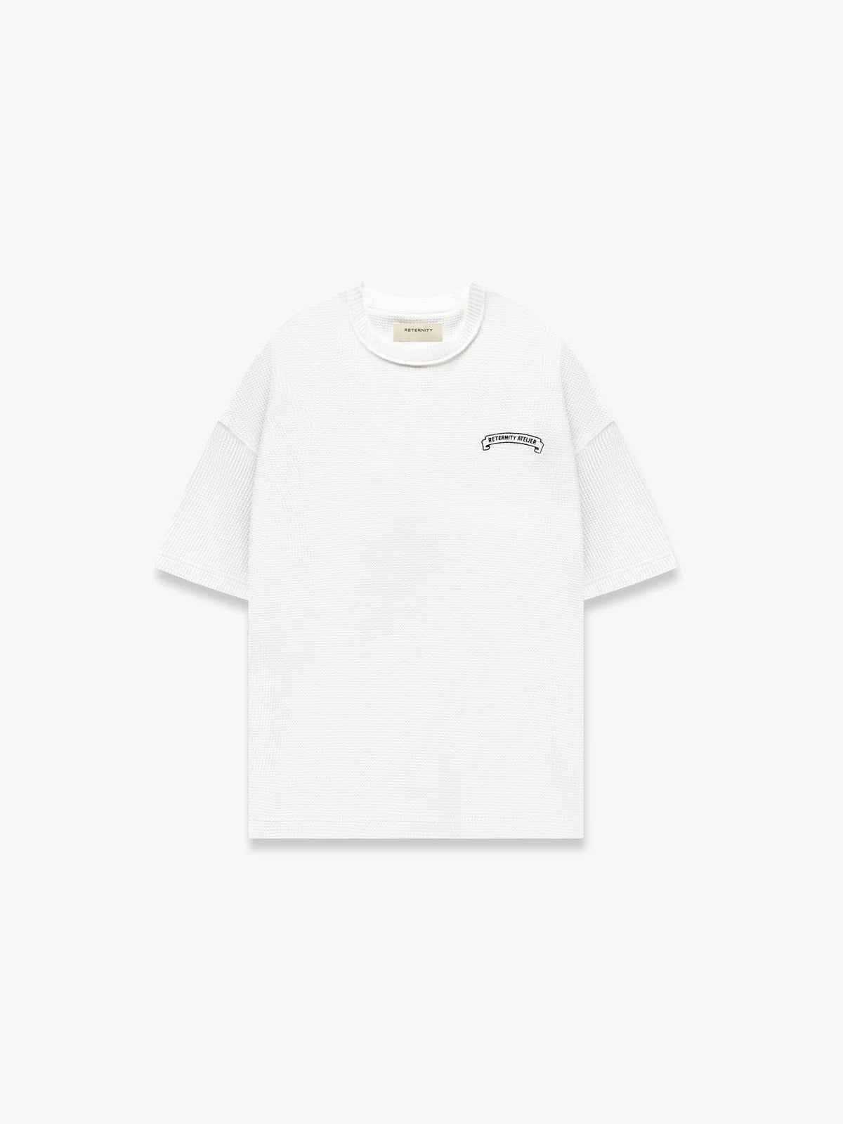 Reternity Band Of Process Tee White
