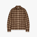 Reternity Somewhere Somehow Flannel Shirt Brown