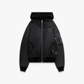Reternity Metropolitain Bomber Black Leather